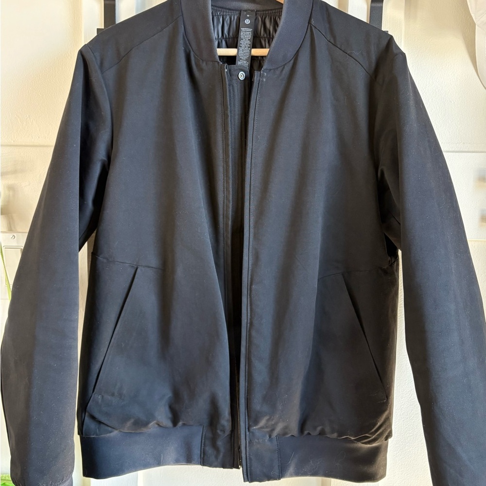 Lululemon Athletica Midnight Black Bomber Jacket